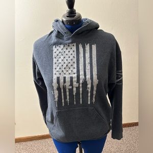 Grunt Style American Flag Hoodie